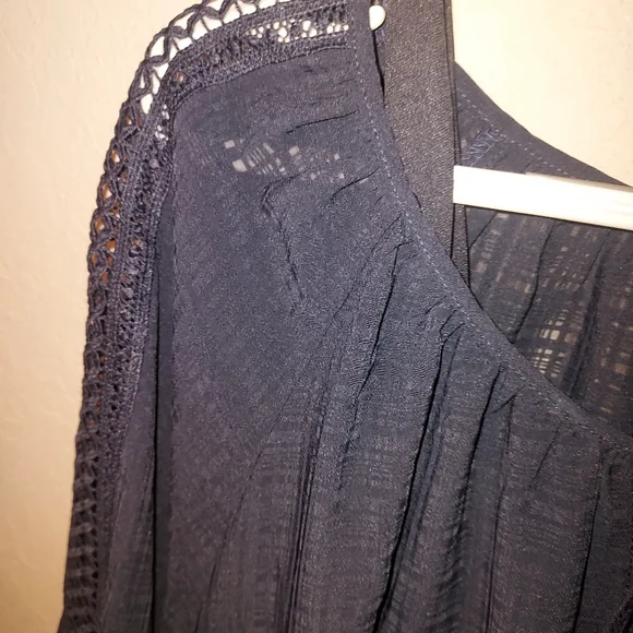 🚜 AGB Boho Blouse NWT Size L - Picture 3 of 6